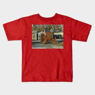 Tractor and Sheds No.5 Kids T-Shirt